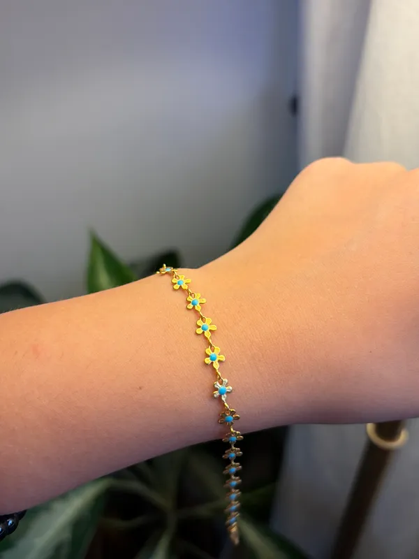 Daisy sky bracelet 🌼