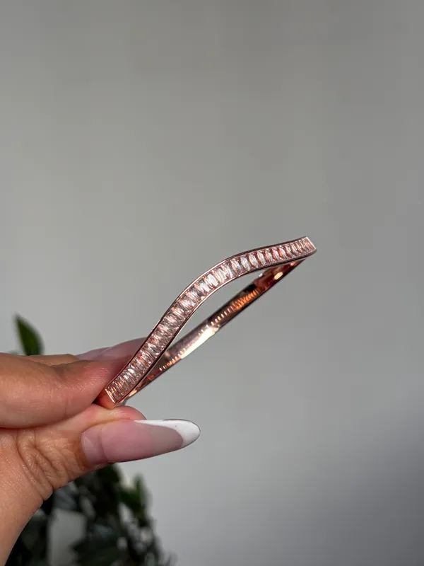 Aurora Tennis Bangle (Openable kada)