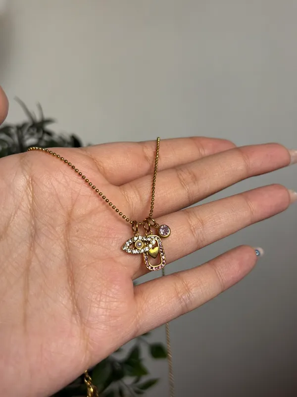 Evil eye Charm Necklace