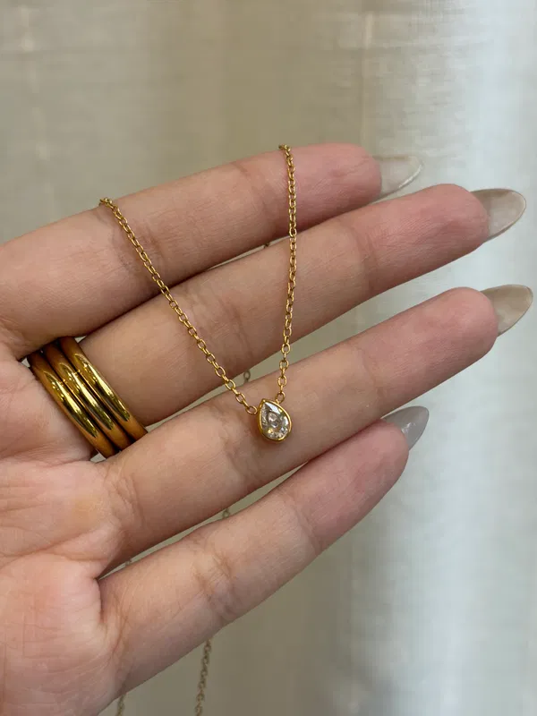 Ishira Teardrop Necklace