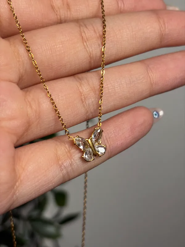 Celeste Butterfly Necklace