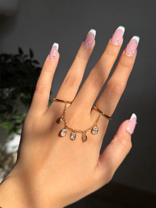 Kiara Hand Chain Ring