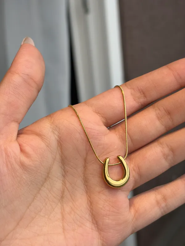 Lucky Horseshoe Necklace