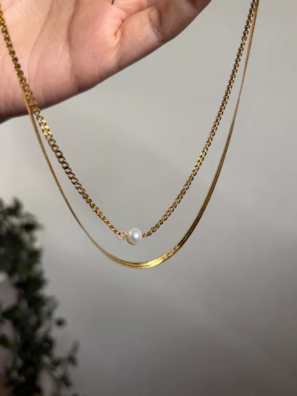 Pearl Harmony Layered Necklace