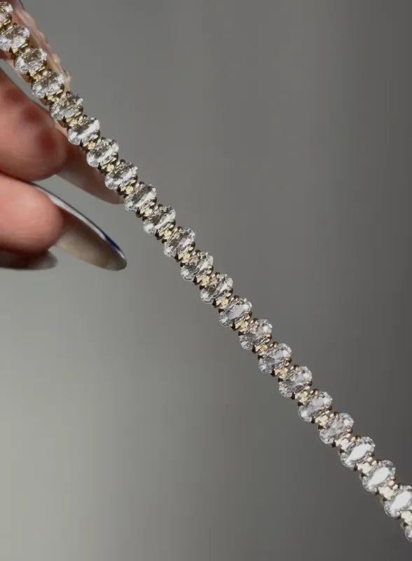 Oval Tennis Bracelet