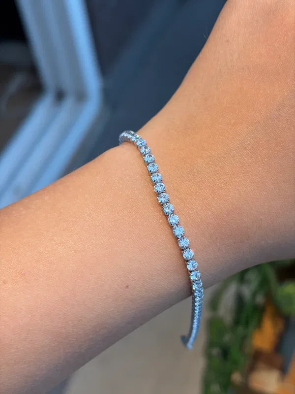 Celeste Tennis Bracelet