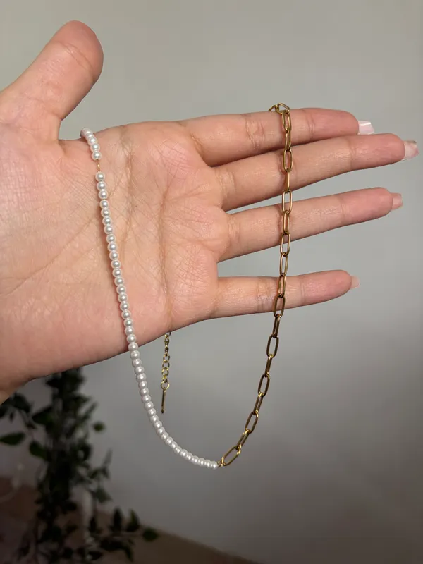 Pearl Link Necklace