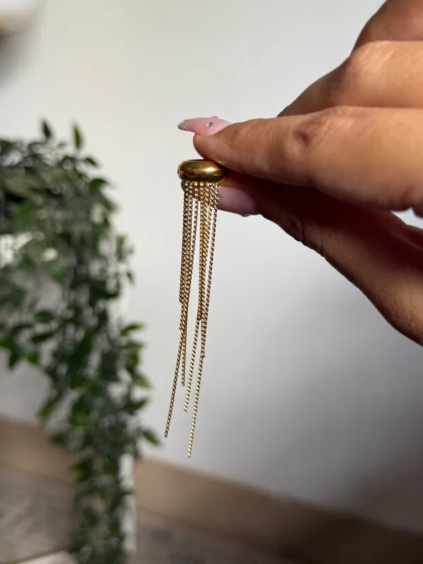 Elara Chain Ear Cuff (single)