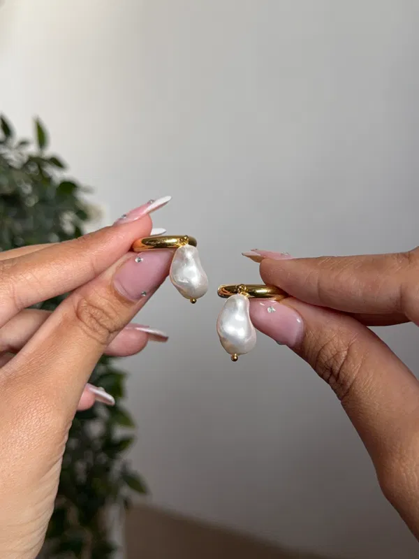 Ayla Pearl Ear Cuffs (Pair)