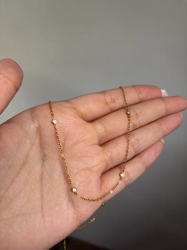 Celeste Crystal Bead Necklace