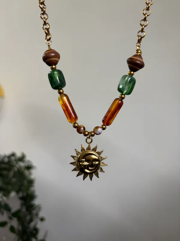 Solara Sunstone Necklace